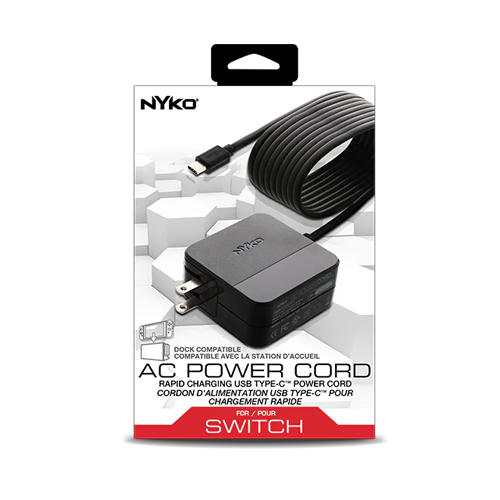 Adaptador AC Carga Rápida Tipo C